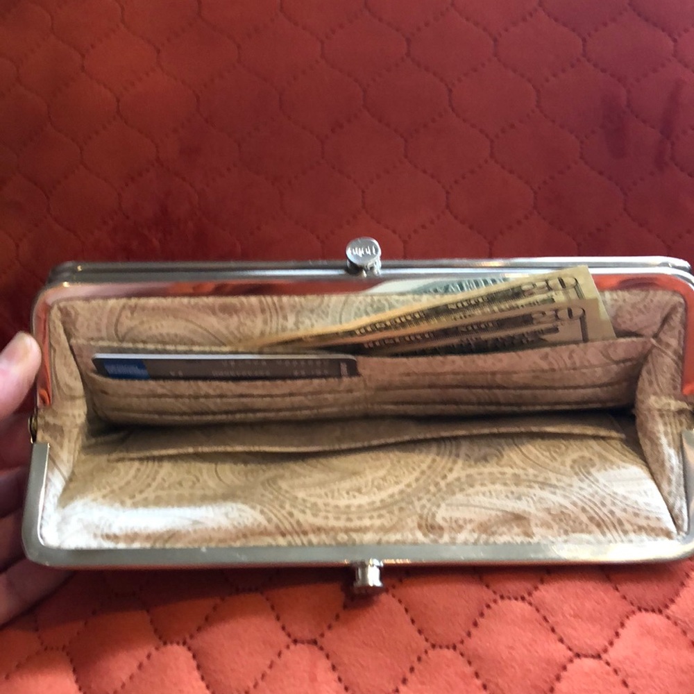 Hobo Double Clutch - Cream